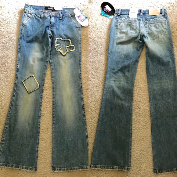 LUELLA BARTLEY Rare NWT Appliqué JEANS Size 5 - Picture 2 of 8